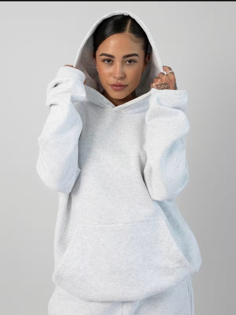 Comfrt Signature Heather Grey Hoodie